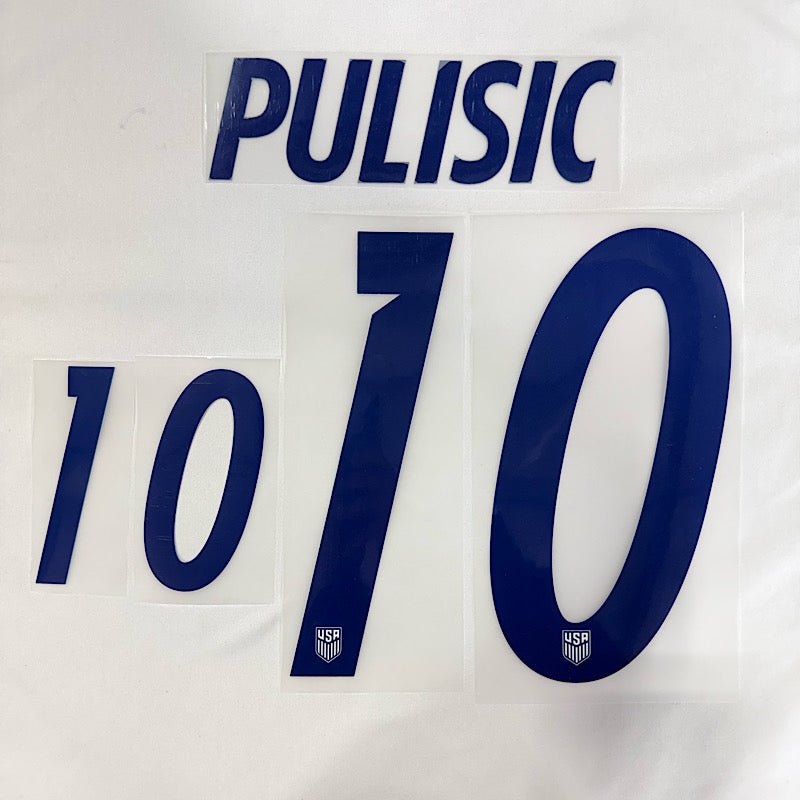 USA 2026- Home PULISIC #10 Youth Official Name Set 1