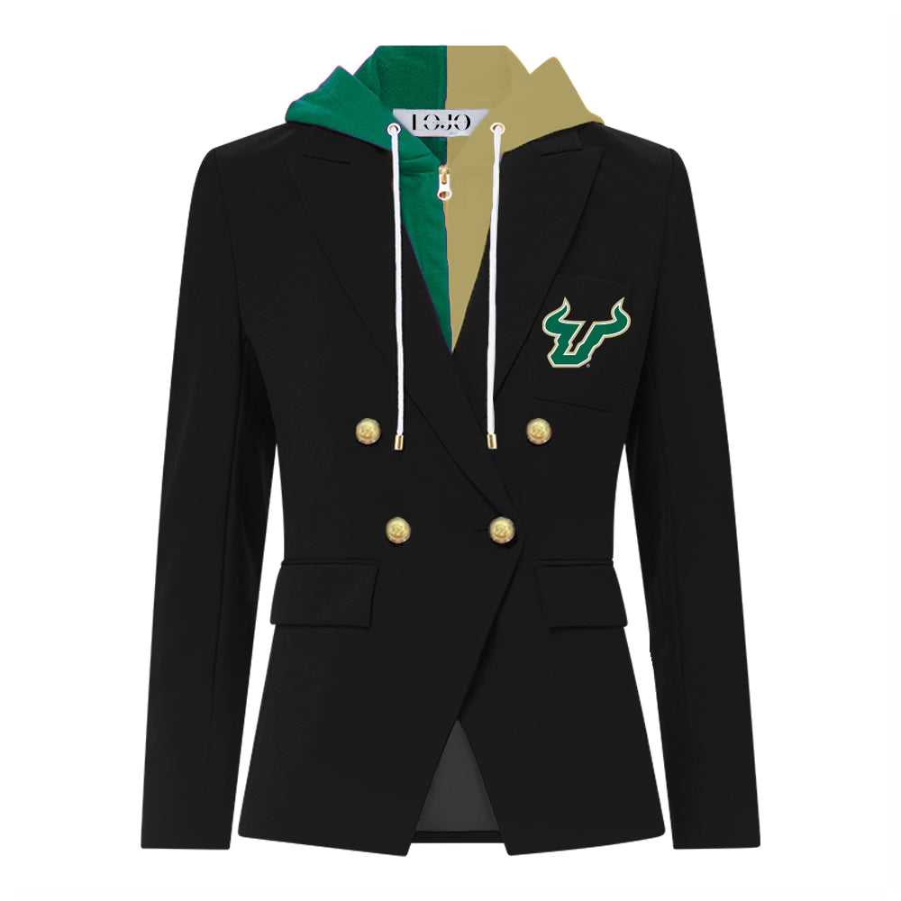 USF Hooded Blazer Jacket | lojobands 1
