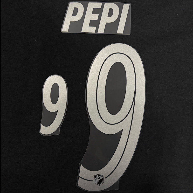 USMNT 2026- Away PEPI #9 Official Name Set 1