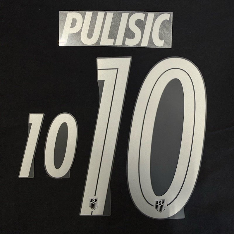 USMNT 2026- Away PULISIC #10 Official Name Set 1