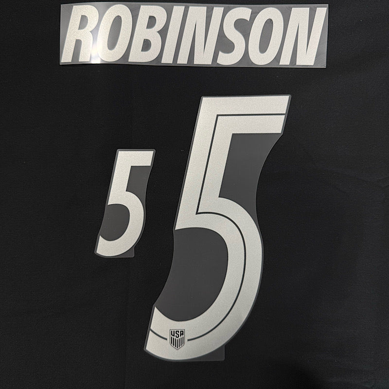 USMNT 2026- Away A. ROBINSON #5 Official Name Set 1