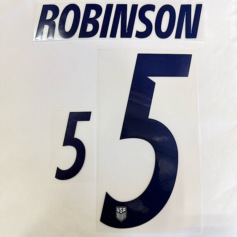 USMNT 2026- Home A. ROBINSON #5 Official Name Set 1