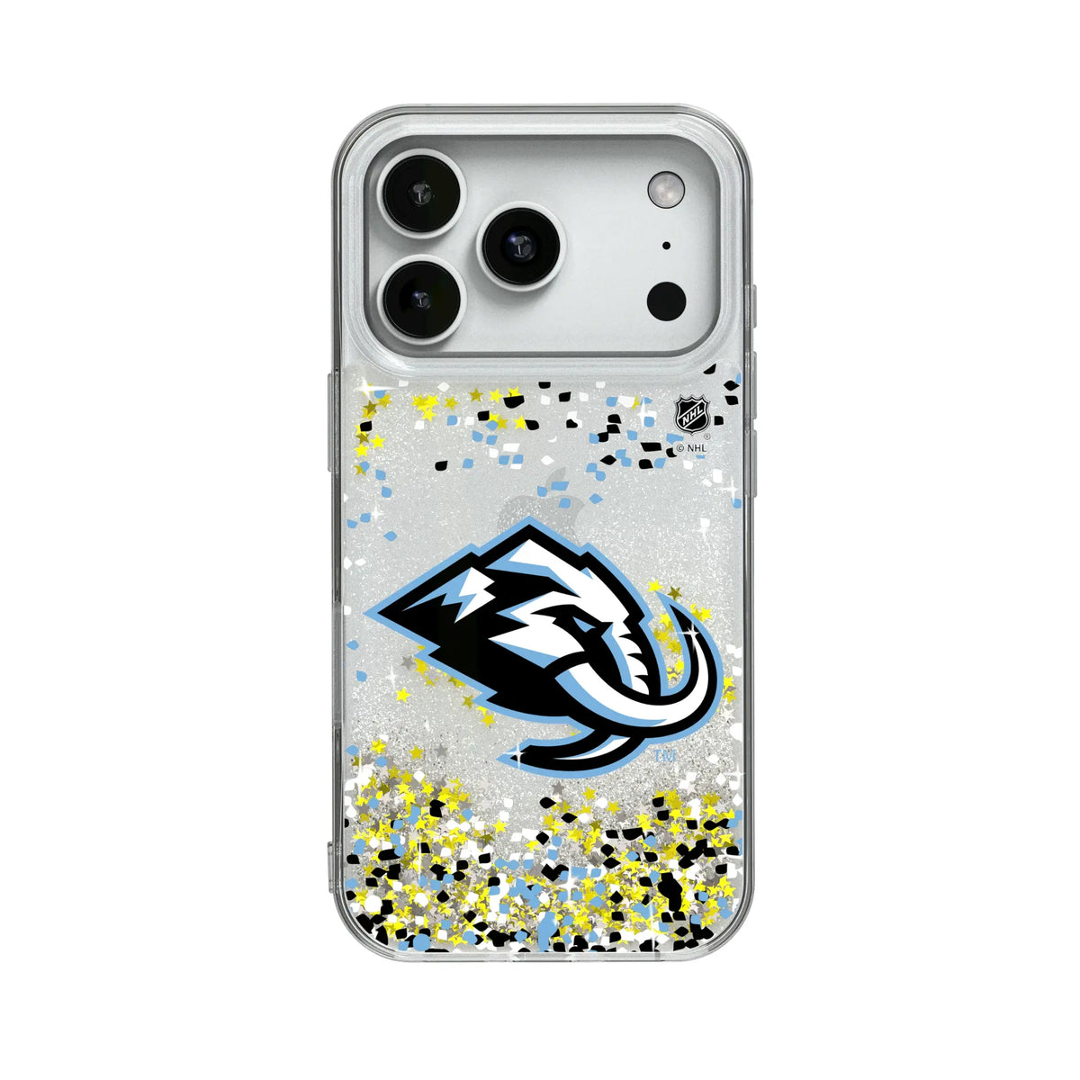 Utah Mammoth Confetti Glitter Phone Case for Apple iPhone 17