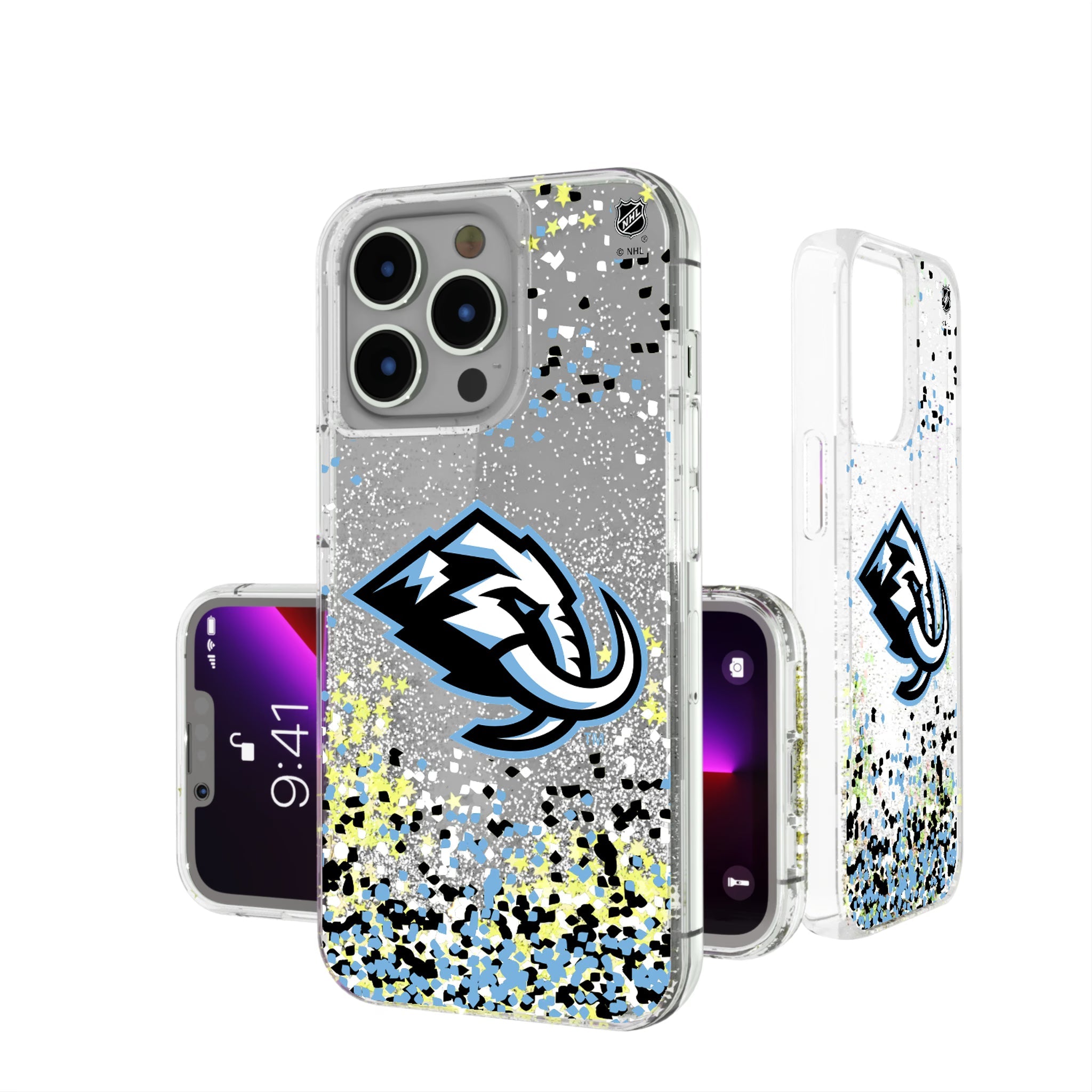Utah Mammoth Confetti Glitter Phone Case for Apple iPhone 6