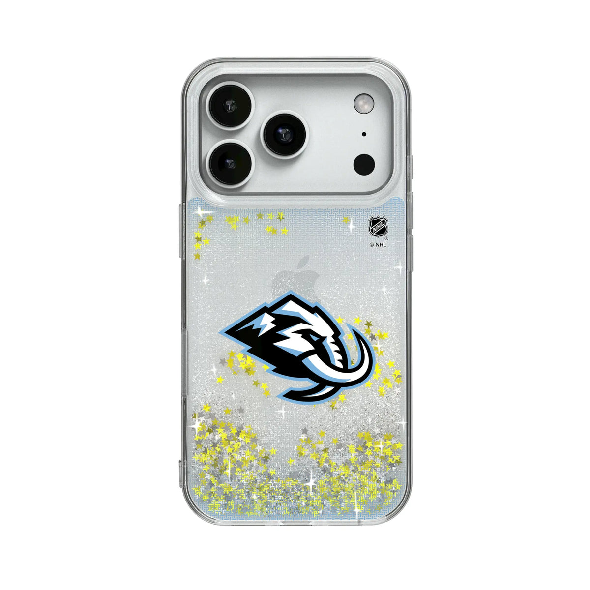 Utah Mammoth Linen Glitter Phone Case for Apple iPhone 17