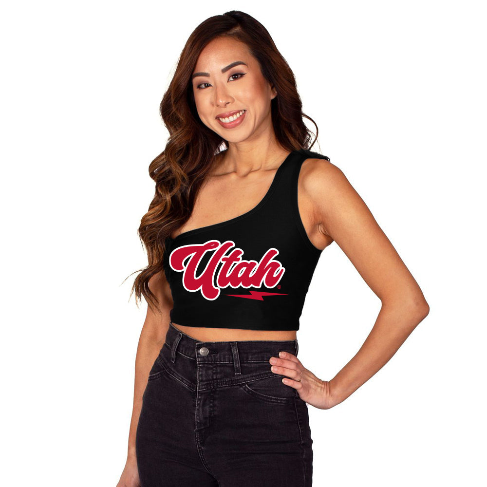 Utah Lightning One Shoulder Top | lojobands