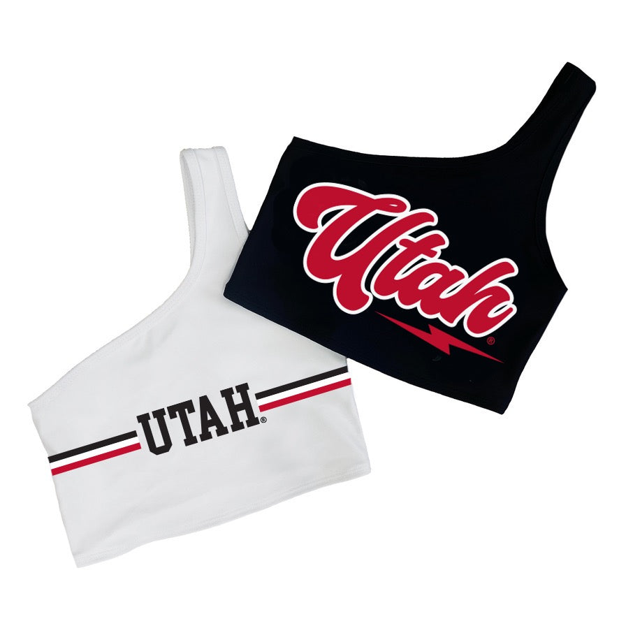 Utah Lightning One Shoulder Top | lojobands 4