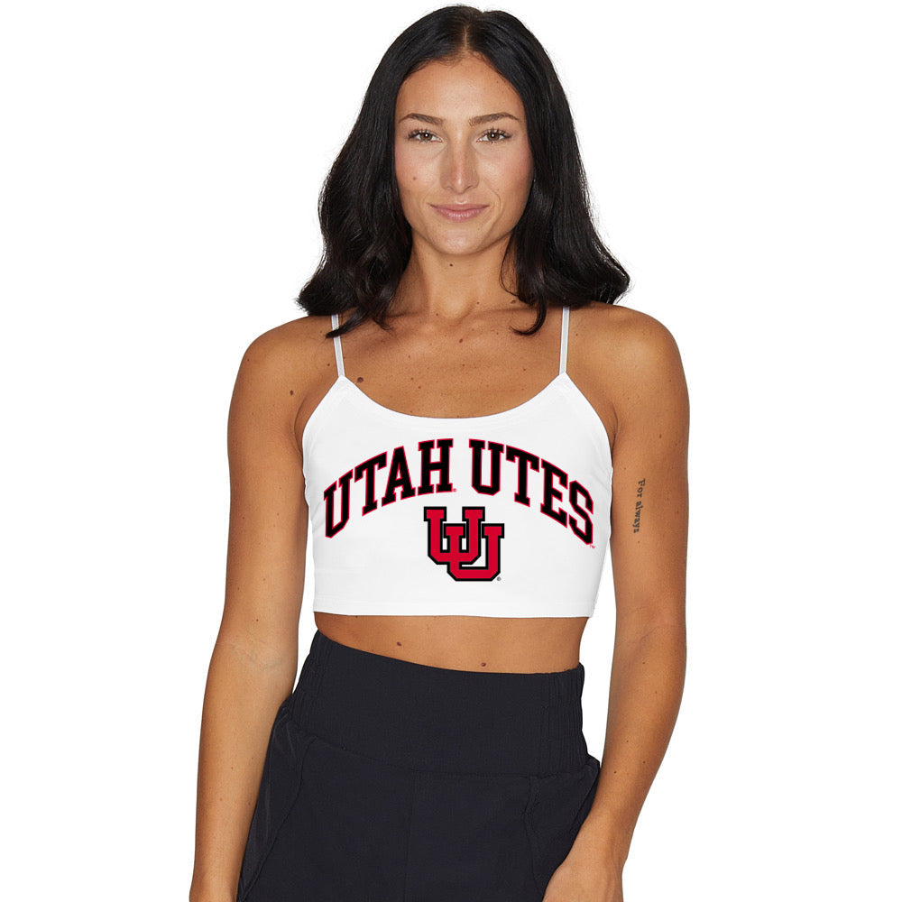 Utah White Spaghetti Tank | lojobands