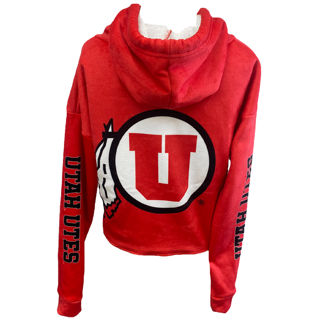 Utah Varsity Furry Hoodie | lojobands 3
