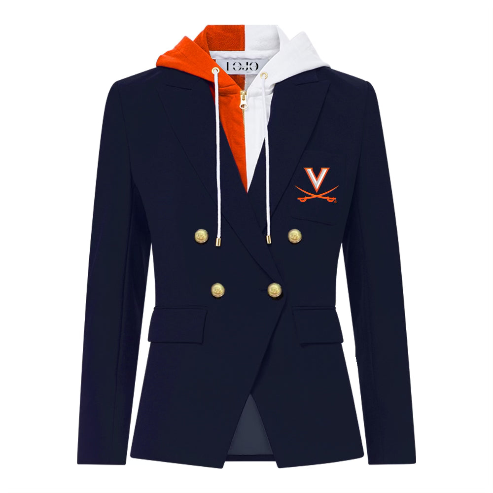 Virginia Cavaliers Hooded Blazer Jacket | lojobands