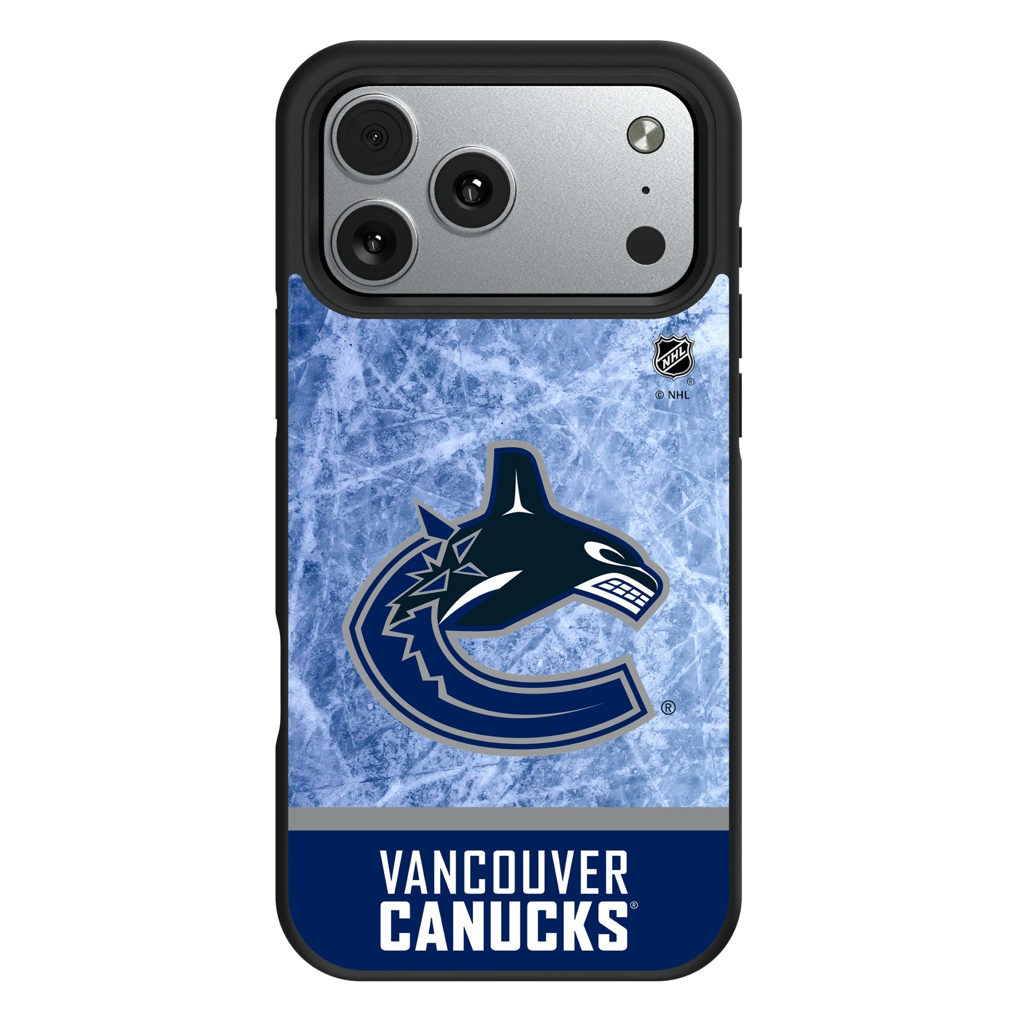 Vancouver Canucks Ice Wordmark Bump Phone Case 11