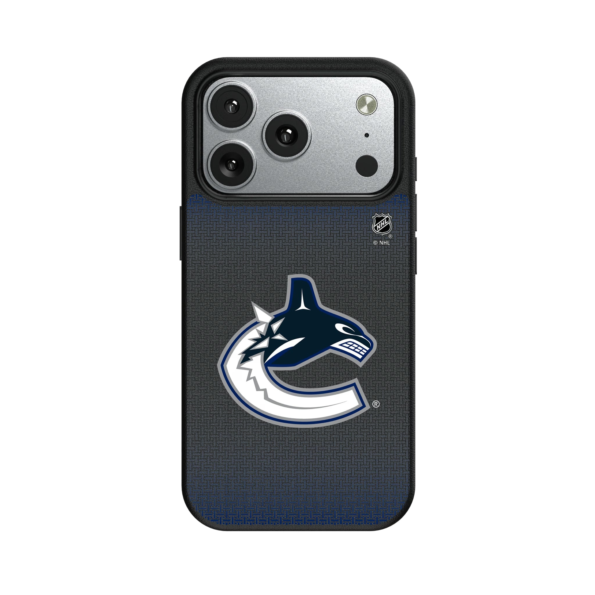 Vancouver Canucks Linen MagSafe Compatible Phone Case for Apple iPhone 9