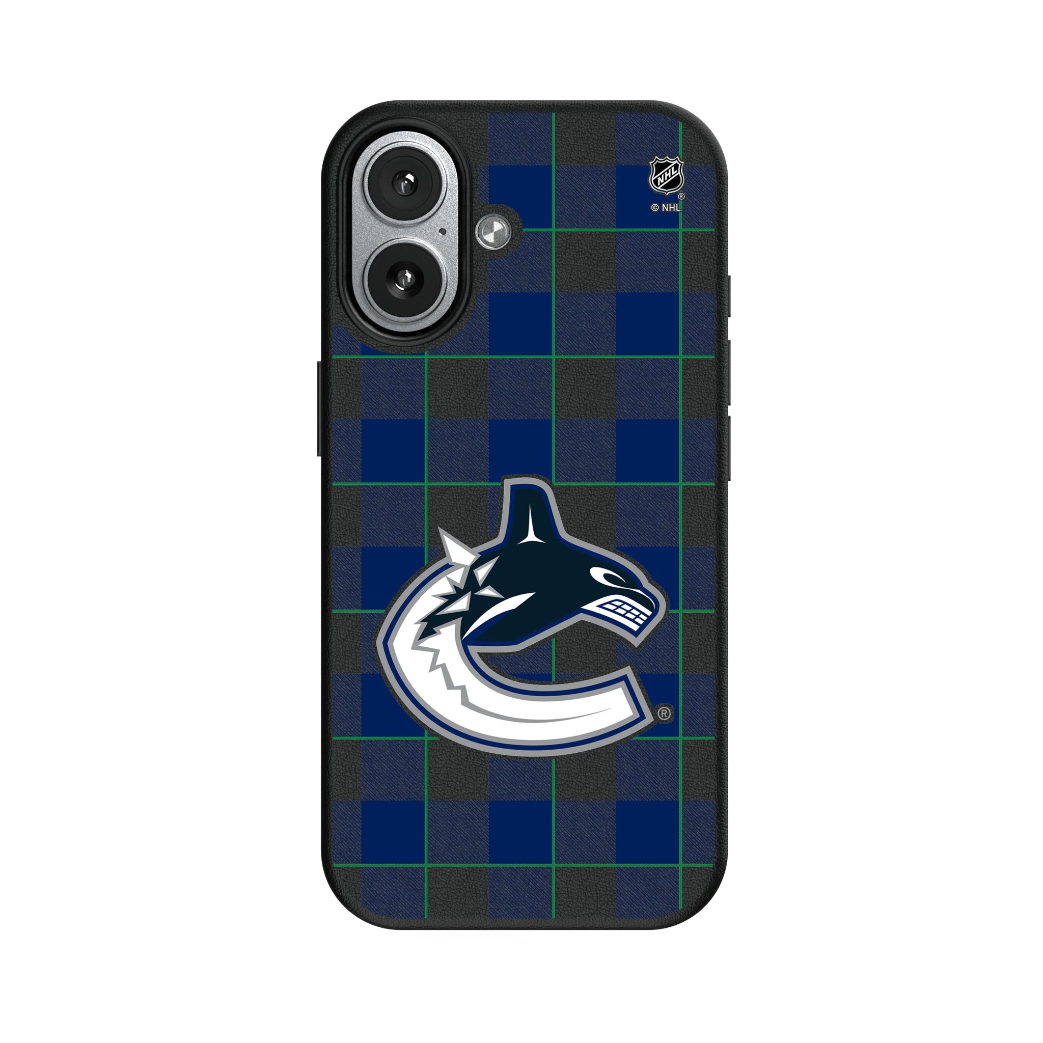Vancouver Canucks Plaid MagSafe Compatible Phone Case for Apple iPhone 7