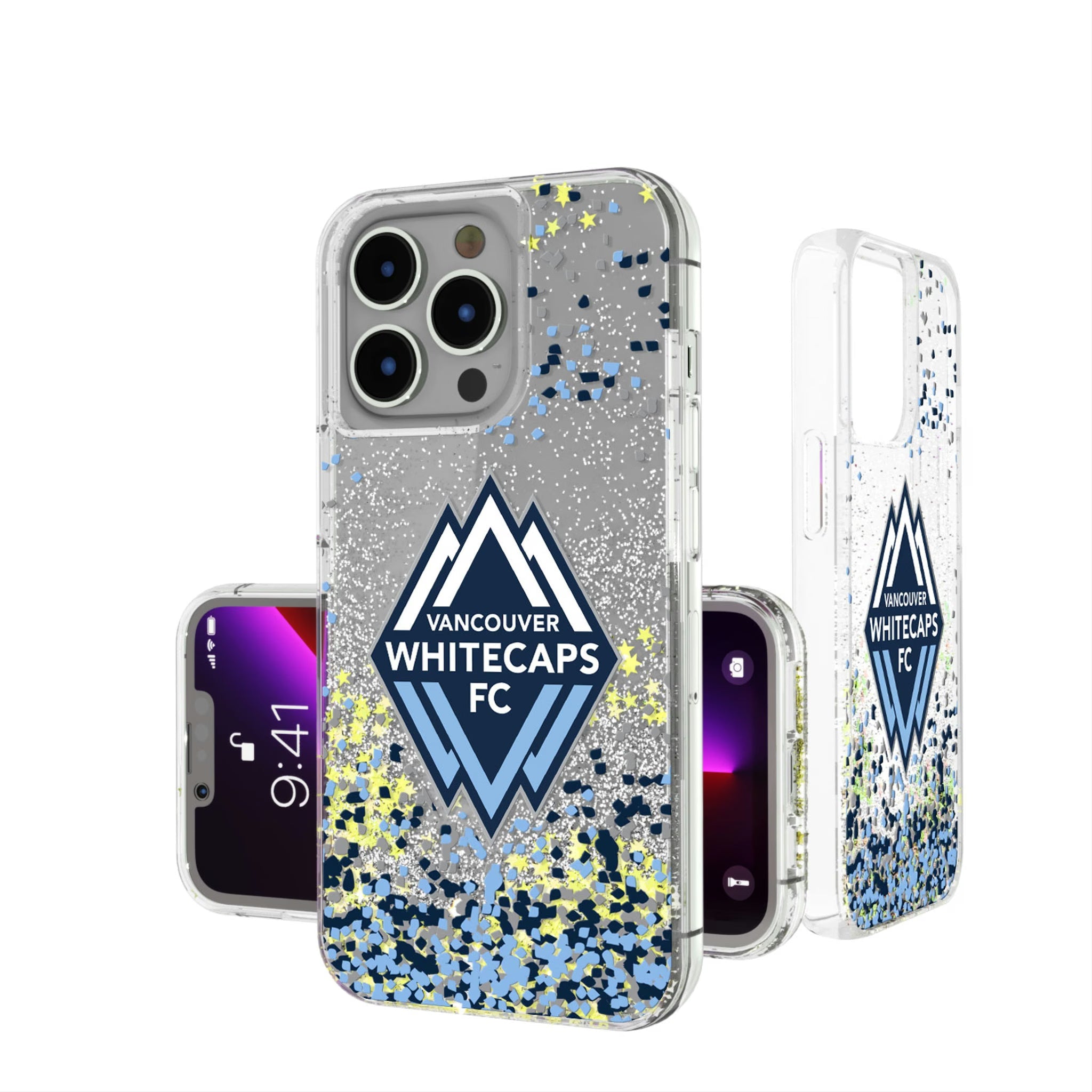 Vancouver Whitecaps   Confetti Glitter Phone Case 7