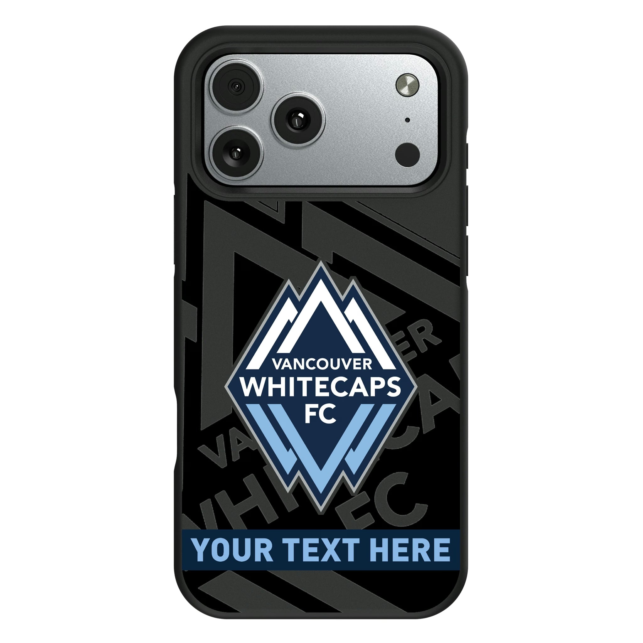 Vancouver Whitecaps Personalized Tilt Bump Phone Case for Apple iPhone 12