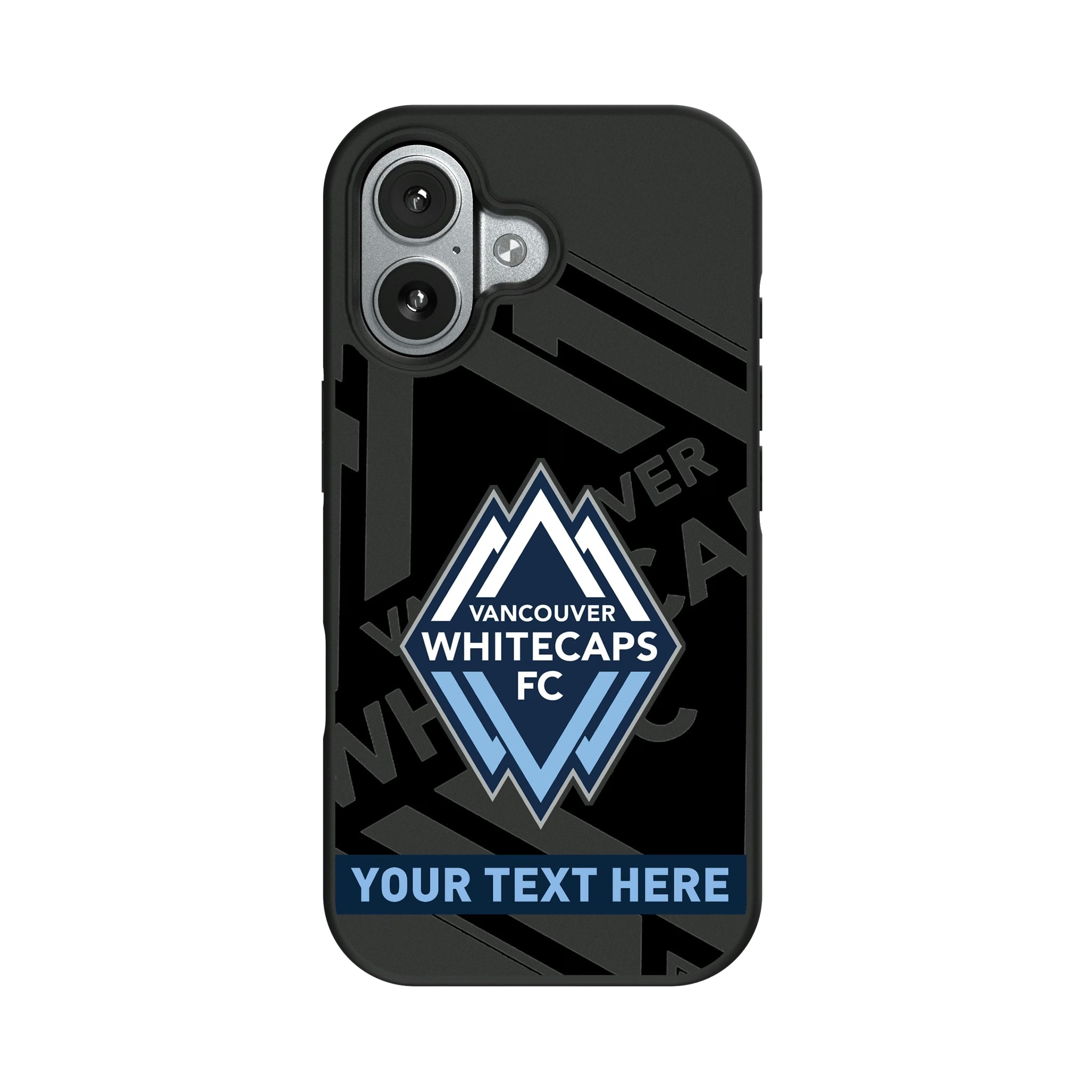 Vancouver Whitecaps Personalized Tilt Bump Phone Case for Apple iPhone 9