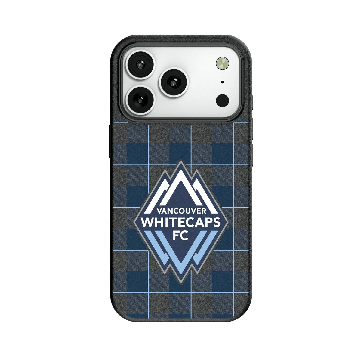 Vancouver Whitecaps Plaid MagSafe Compatible Phone Case for Apple iPhone 7
