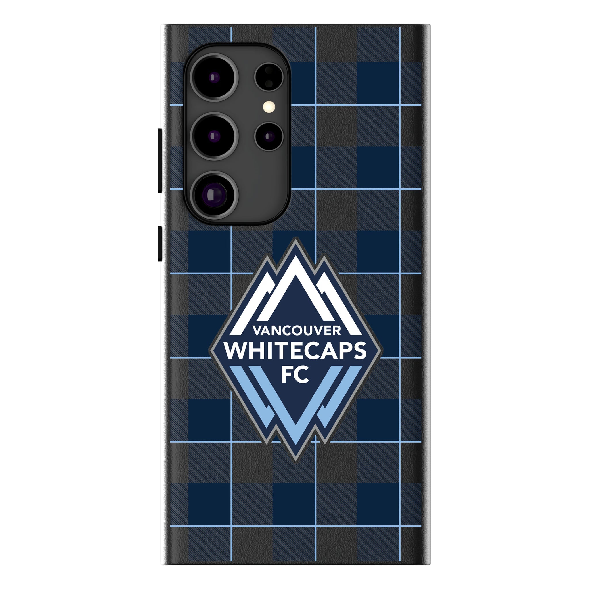 Vancouver Whitecaps Plaid MagSafe Compatible Phone Case for Samsung Galaxy 10