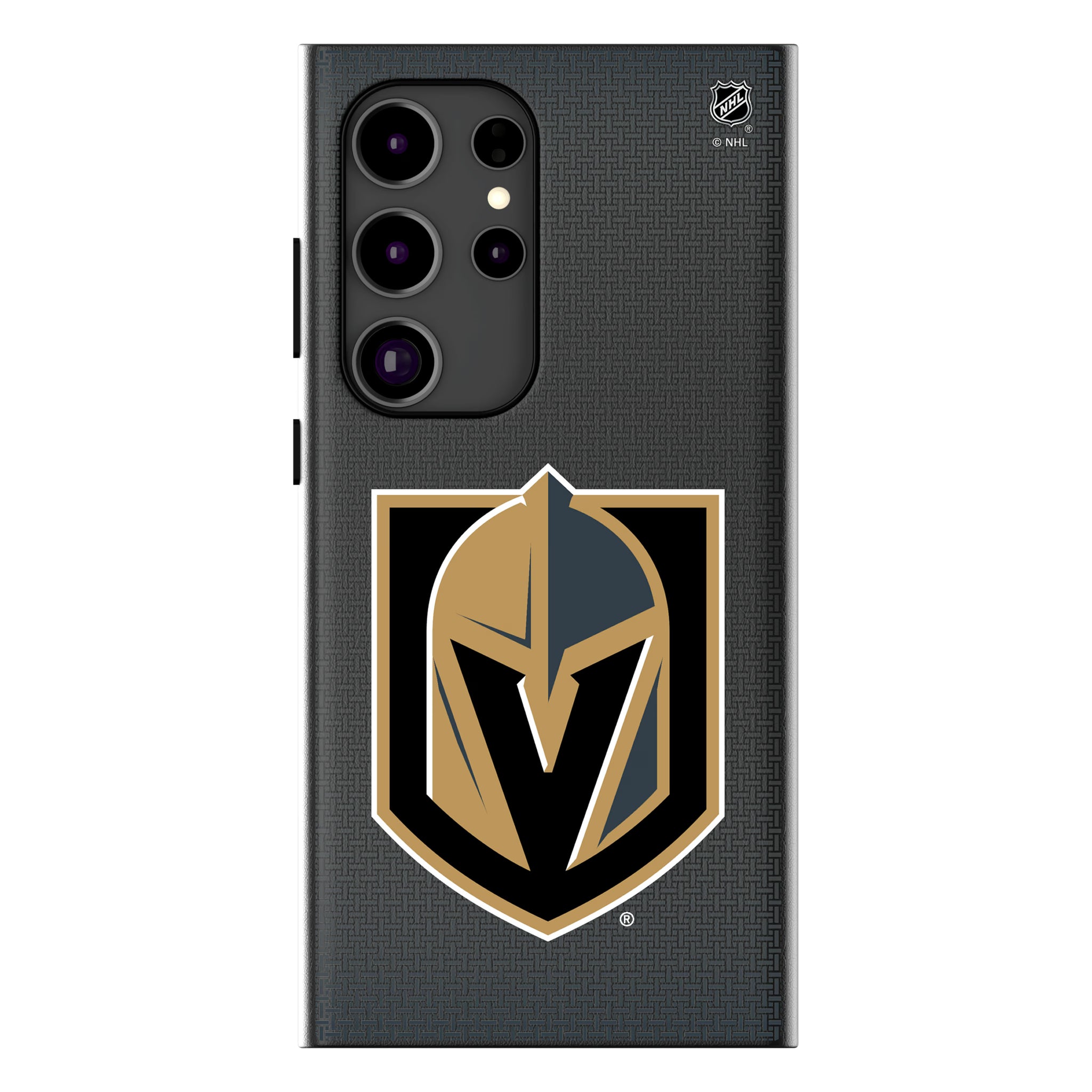 Vegas Golden Knights Linen MagSafe Compatible Phone Case for Samsung Galaxy 11