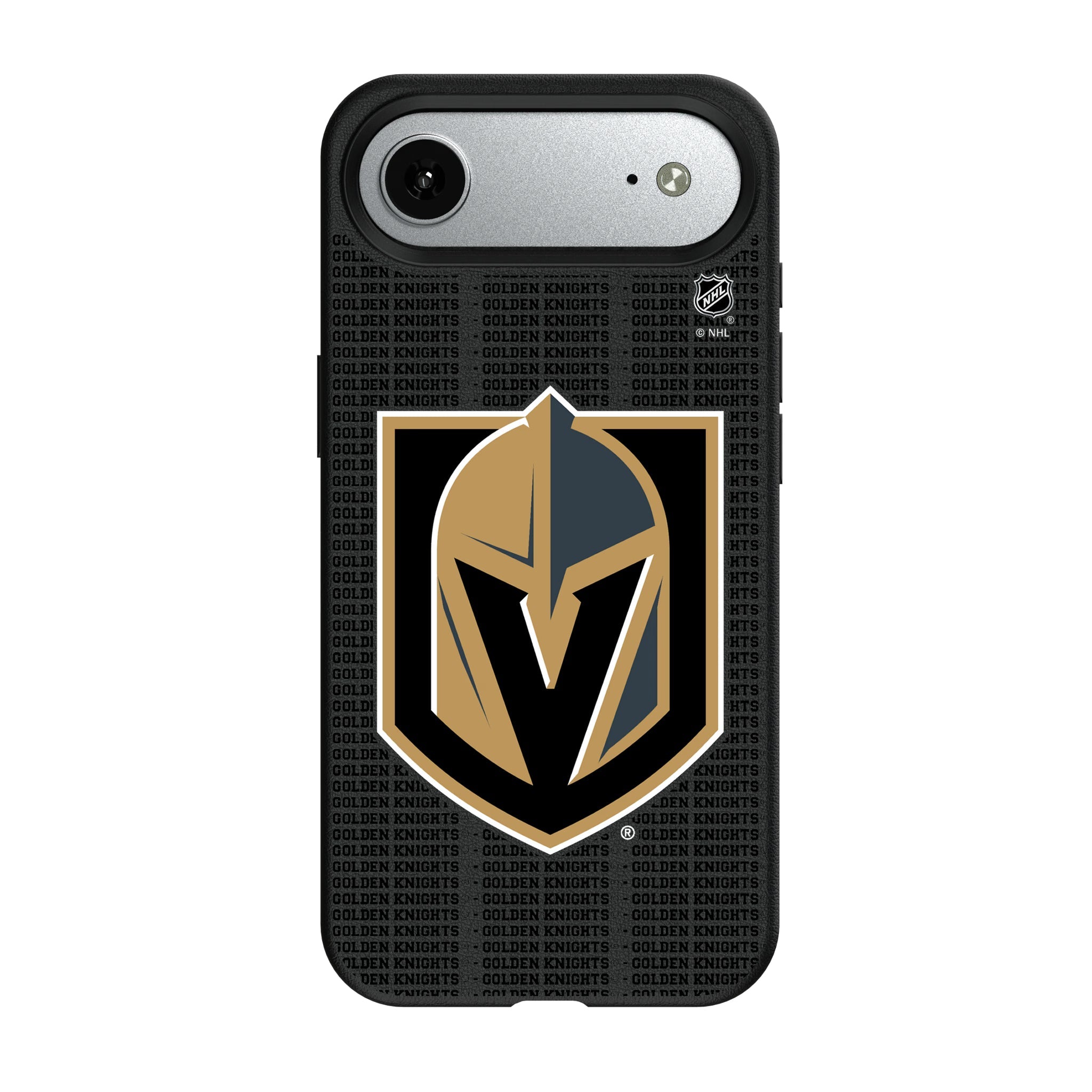 Vegas Golden Knights Text Backdrop MagSafe Compatible Phone Case for Apple iPhone 8