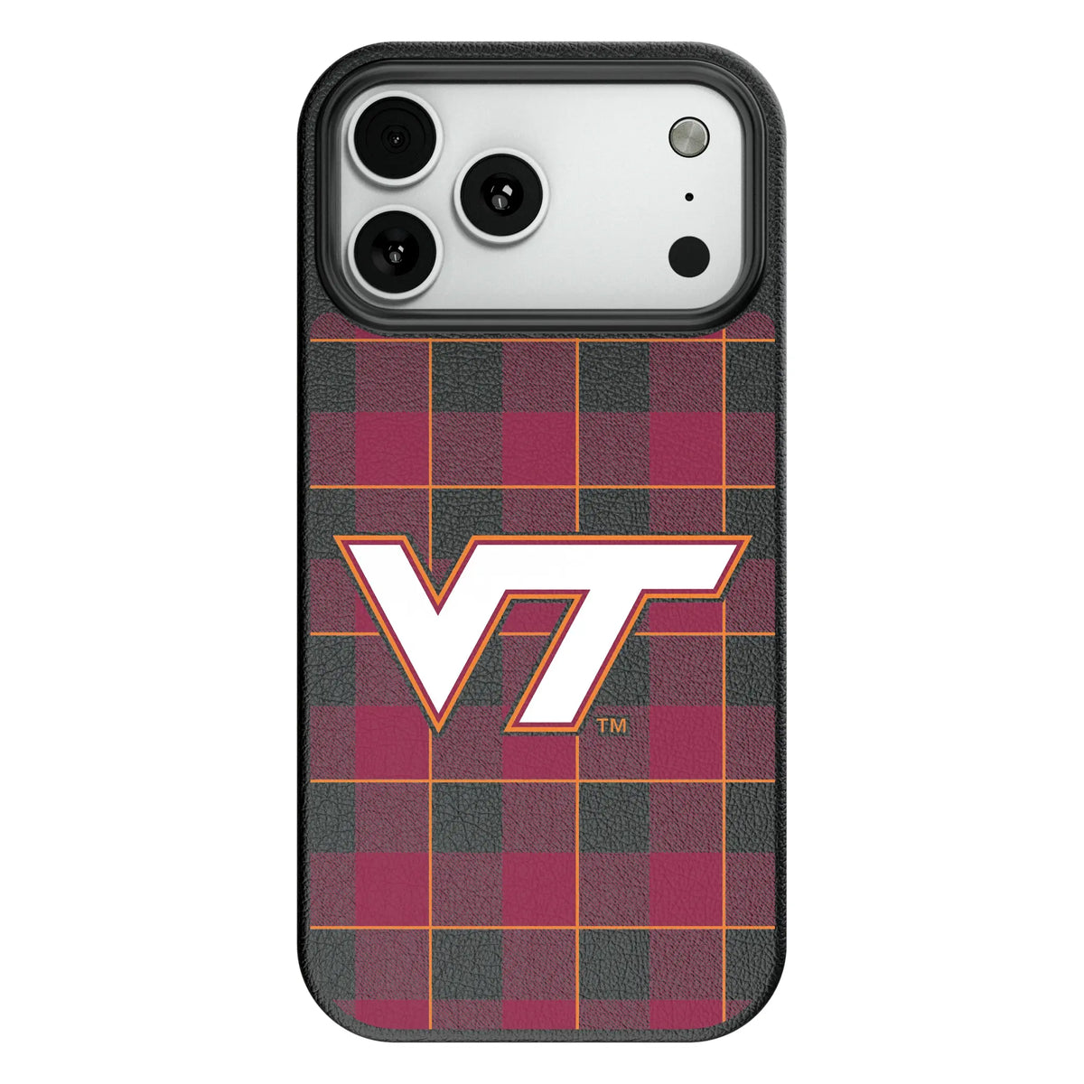 Virginia Tech Hokies Plaid MagSafe Compatible Phone Case for Apple iPhone 7