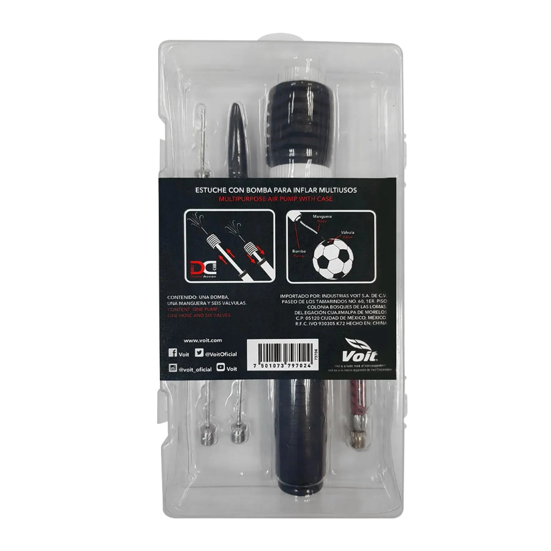 Voit Complete Ball Pump Kit 3