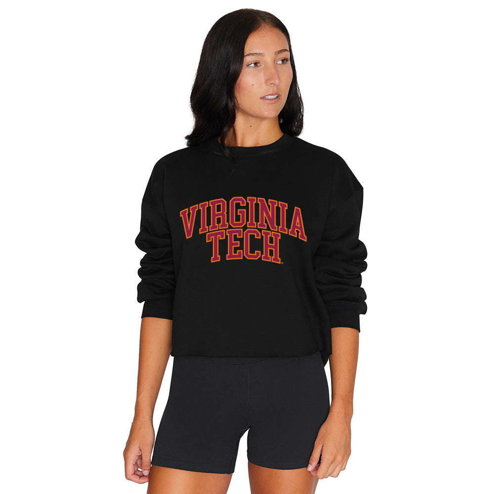 Virginia Tech Black Crewneck 3