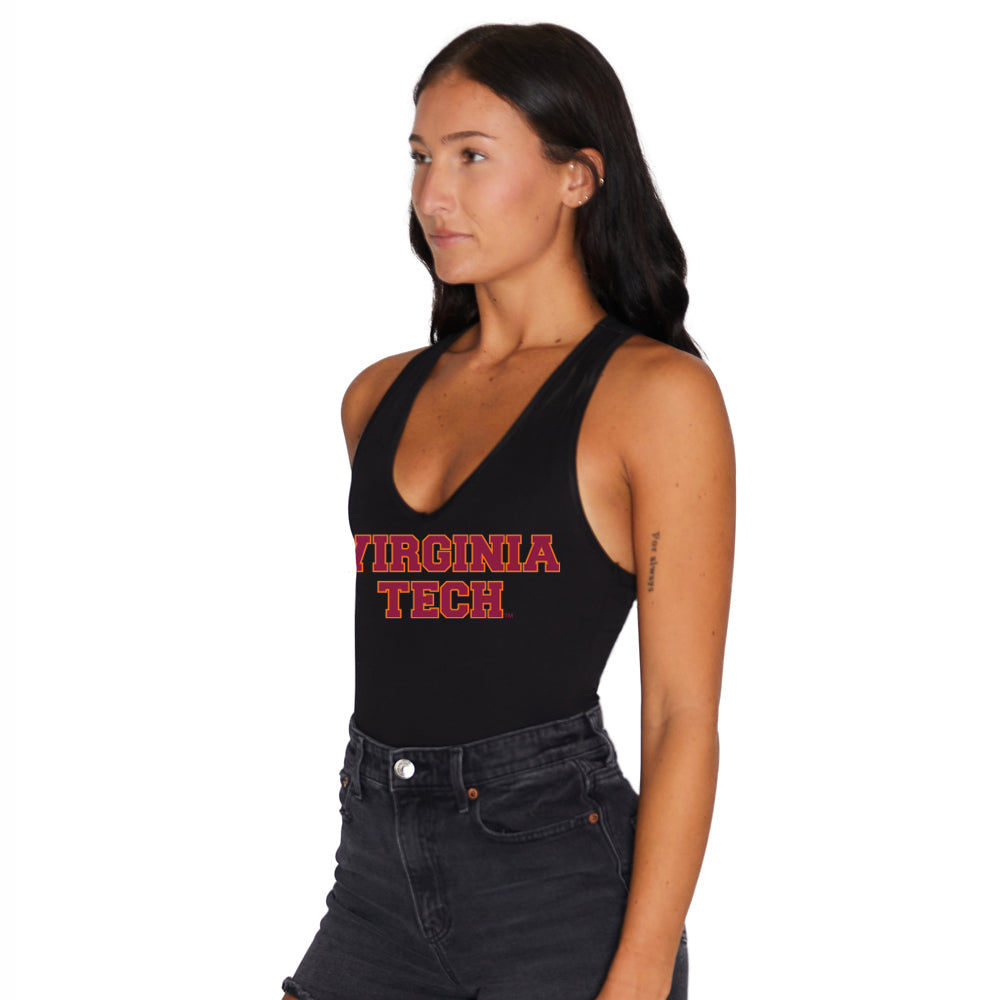 Virginia Tech Black Bodysuit | lojobands 2