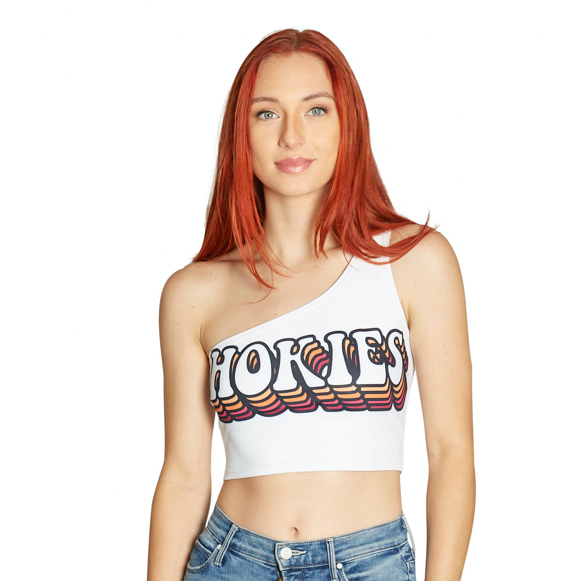 Virginia Tech One Shoulder Top | lojobands