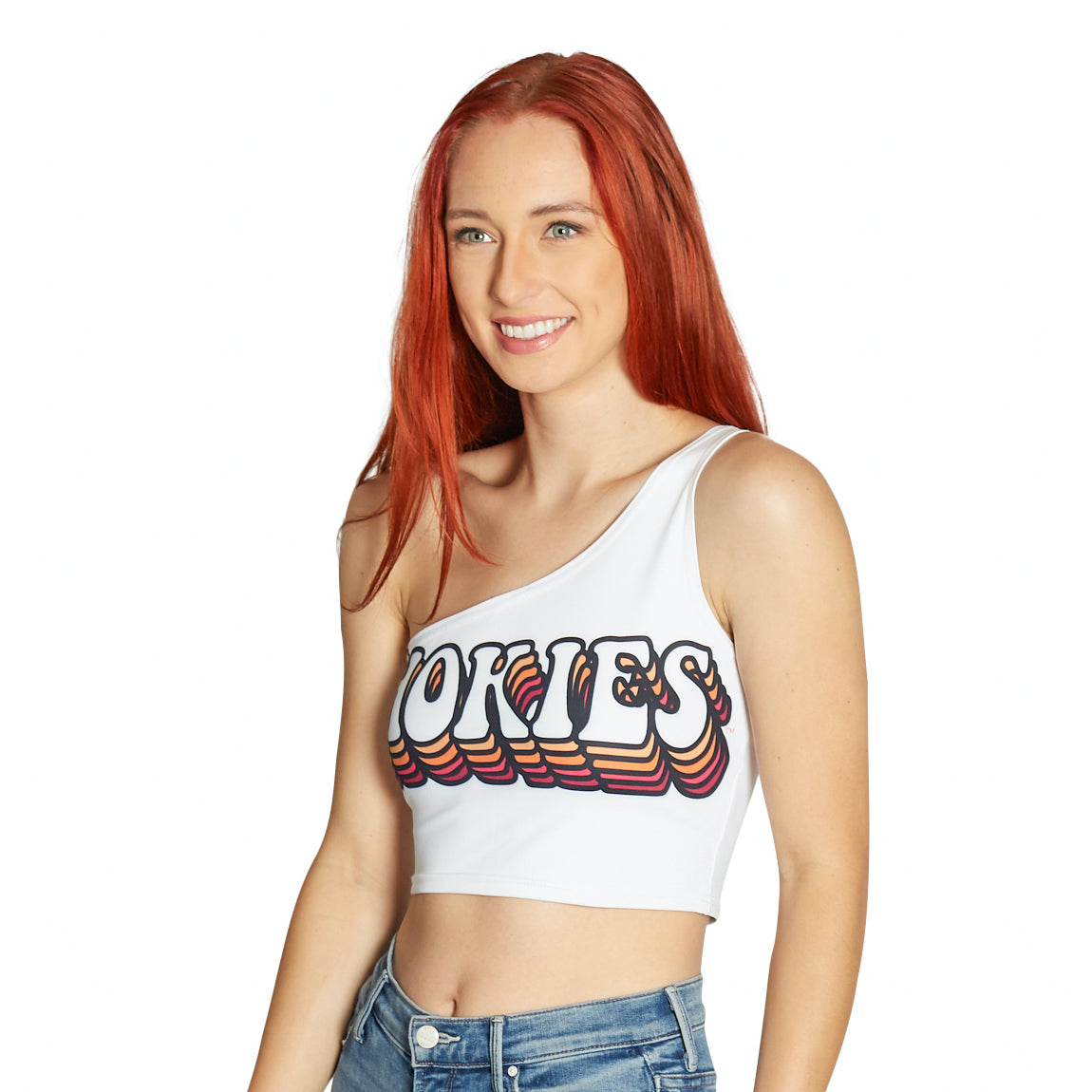 Virginia Tech One Shoulder Top | lojobands