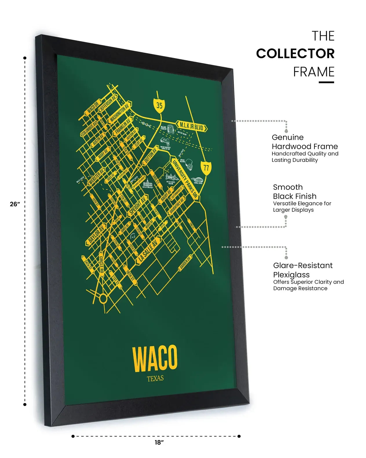 Waco, Texas street map 12