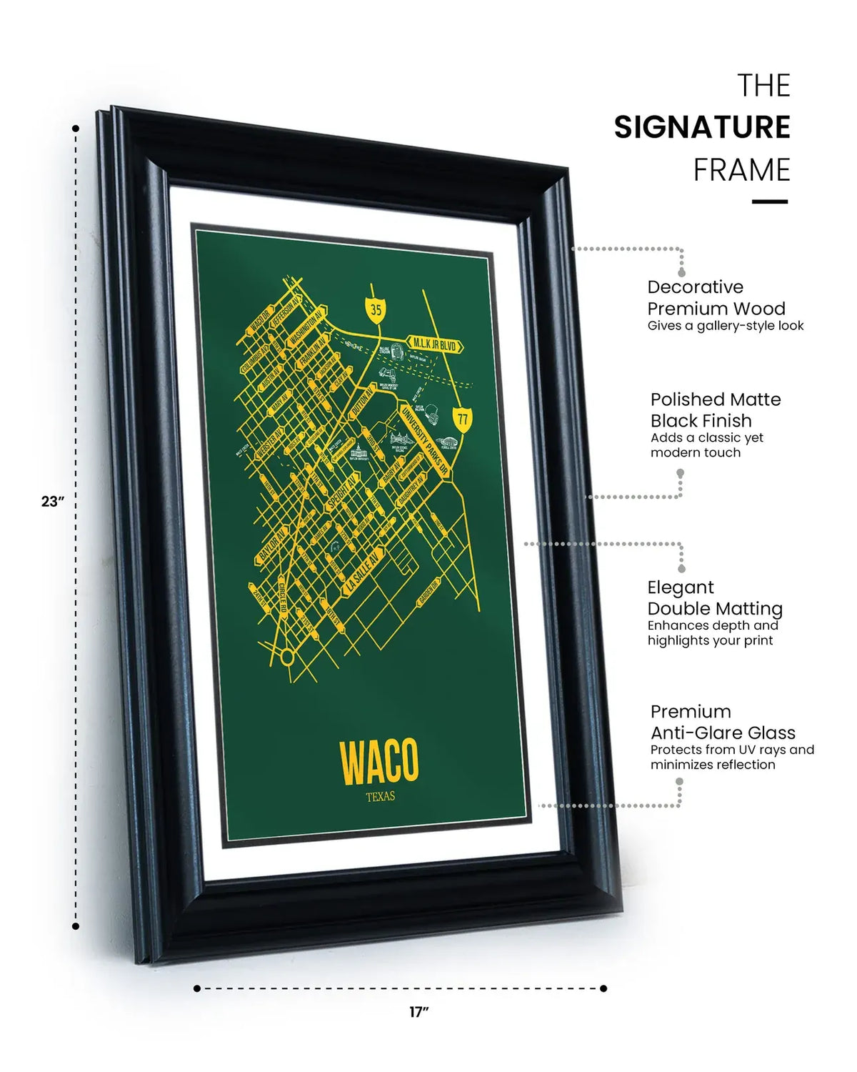 Waco, Texas street map 14