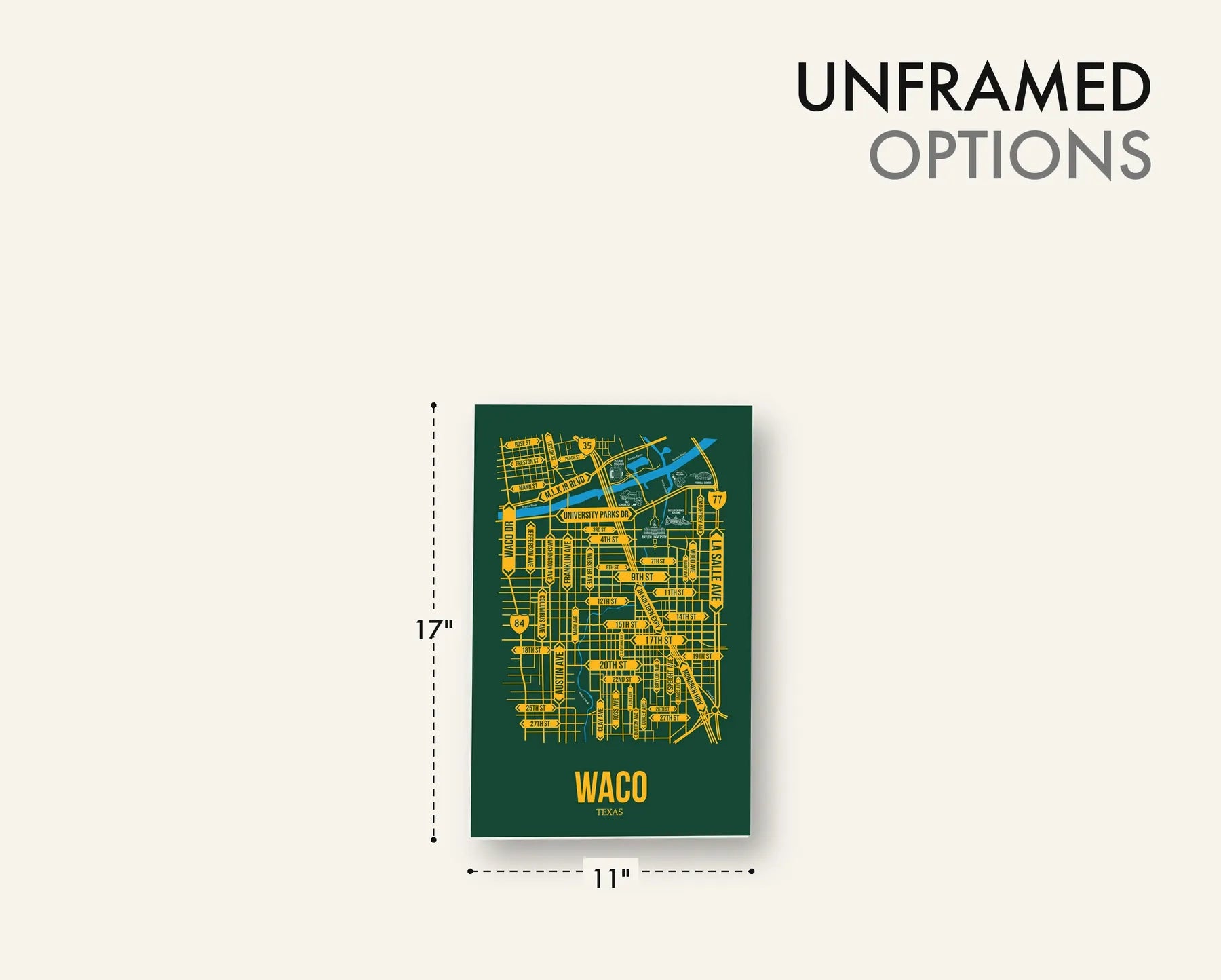 Waco, Texas street map 17