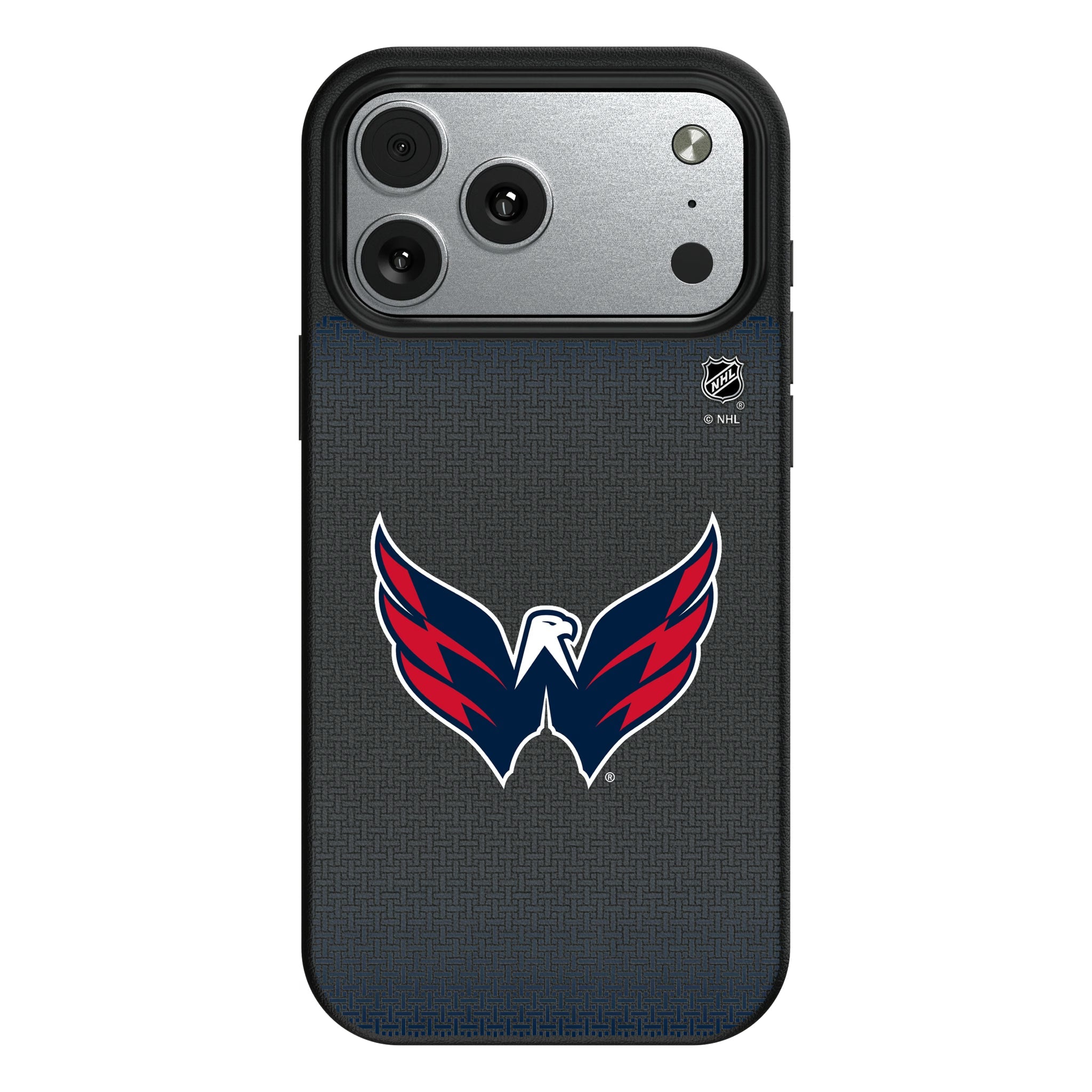 Washington Capitals Linen MagSafe Compatible Phone Case for Apple iPhone 10