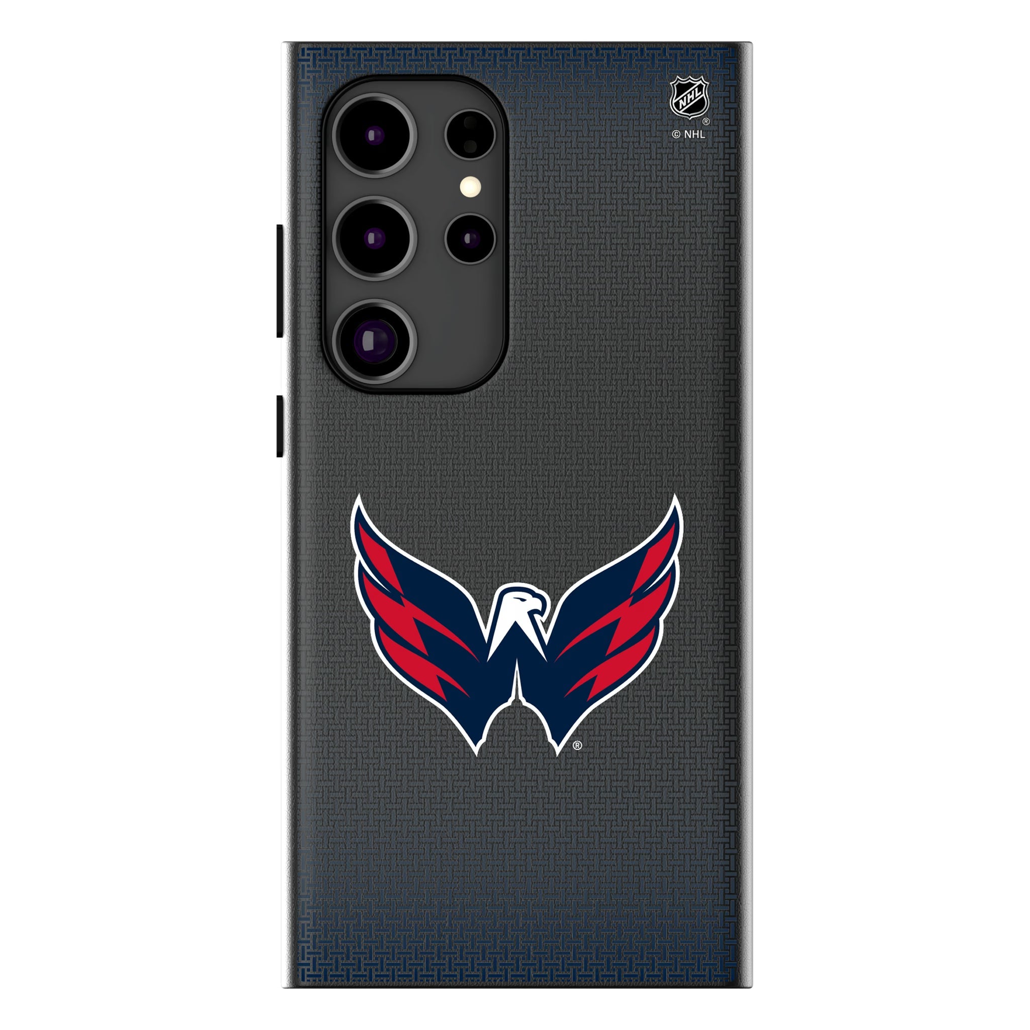 Washington Capitals Linen MagSafe Compatible Phone Case for Samsung Galaxy 16