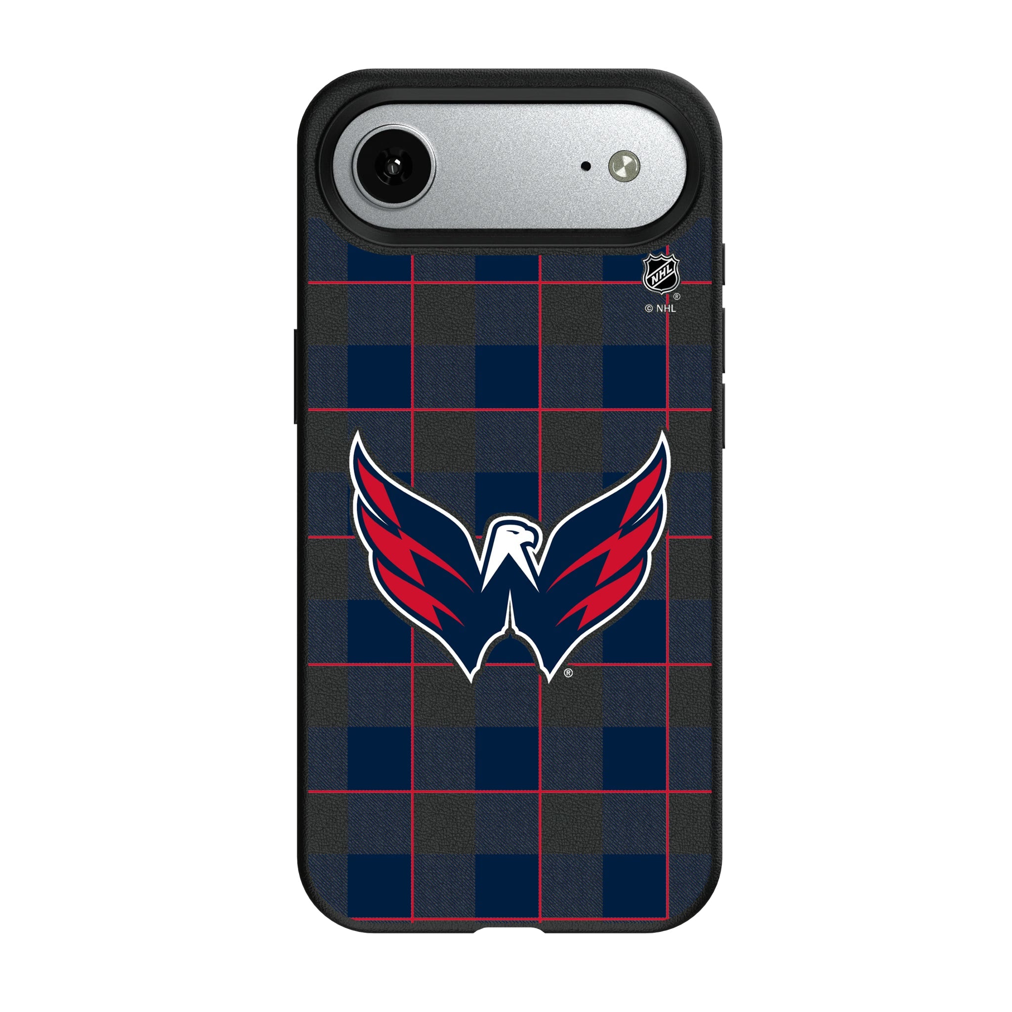 Washington Capitals Plaid MagSafe Compatible Phone Case for Apple iPhone 8