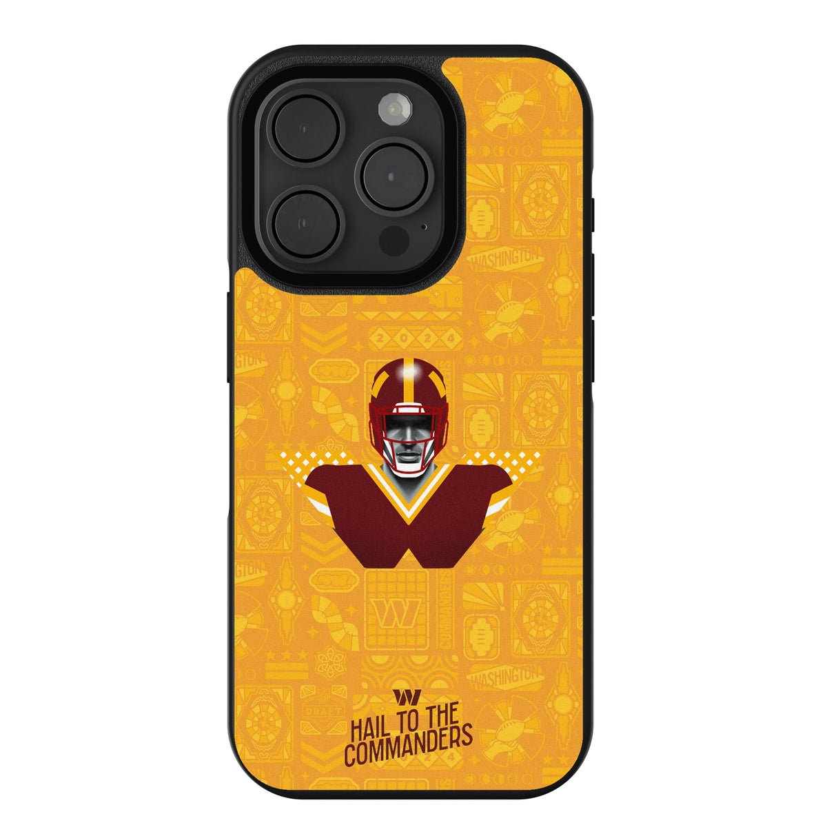 Washington Commanders 2024 Illustrated Limited Edition Bump Phone Case 16