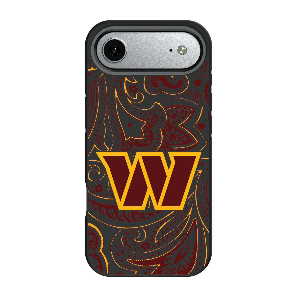 Washington Commanders Paisley Bump Phone Case 9