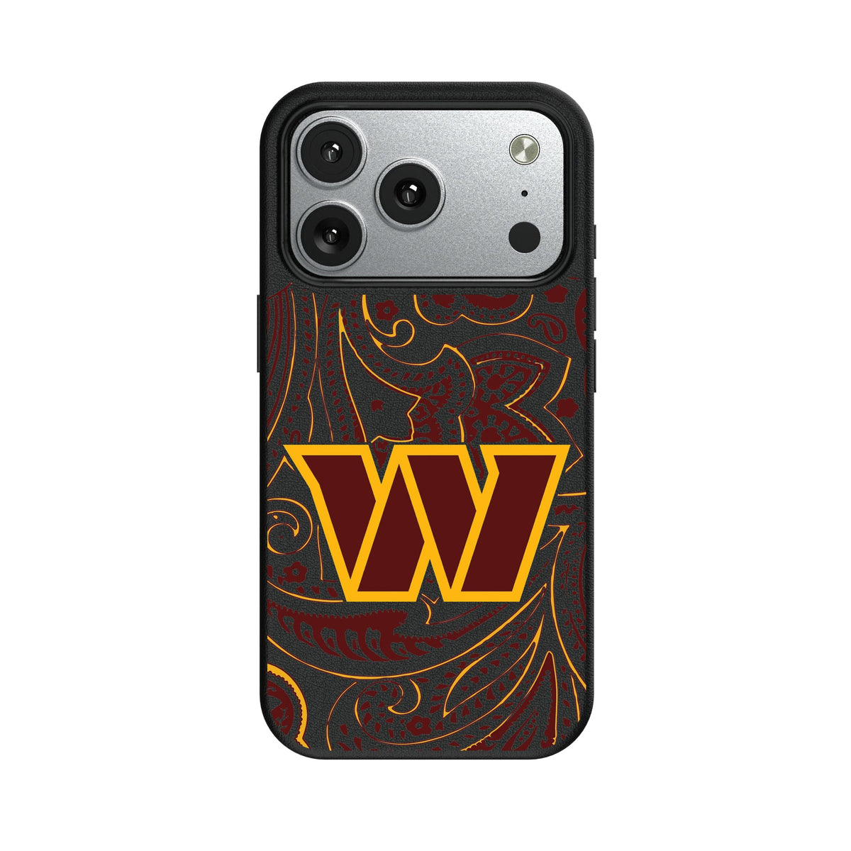 Washington Commanders Paisley MagSafe Compatible Phone Case for Apple iPhone 8