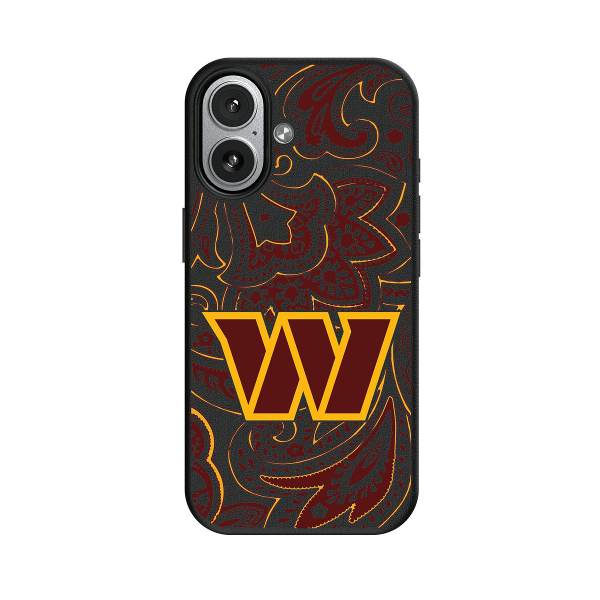 Washington Commanders Paisley MagSafe Compatible Phone Case for Apple iPhone 7