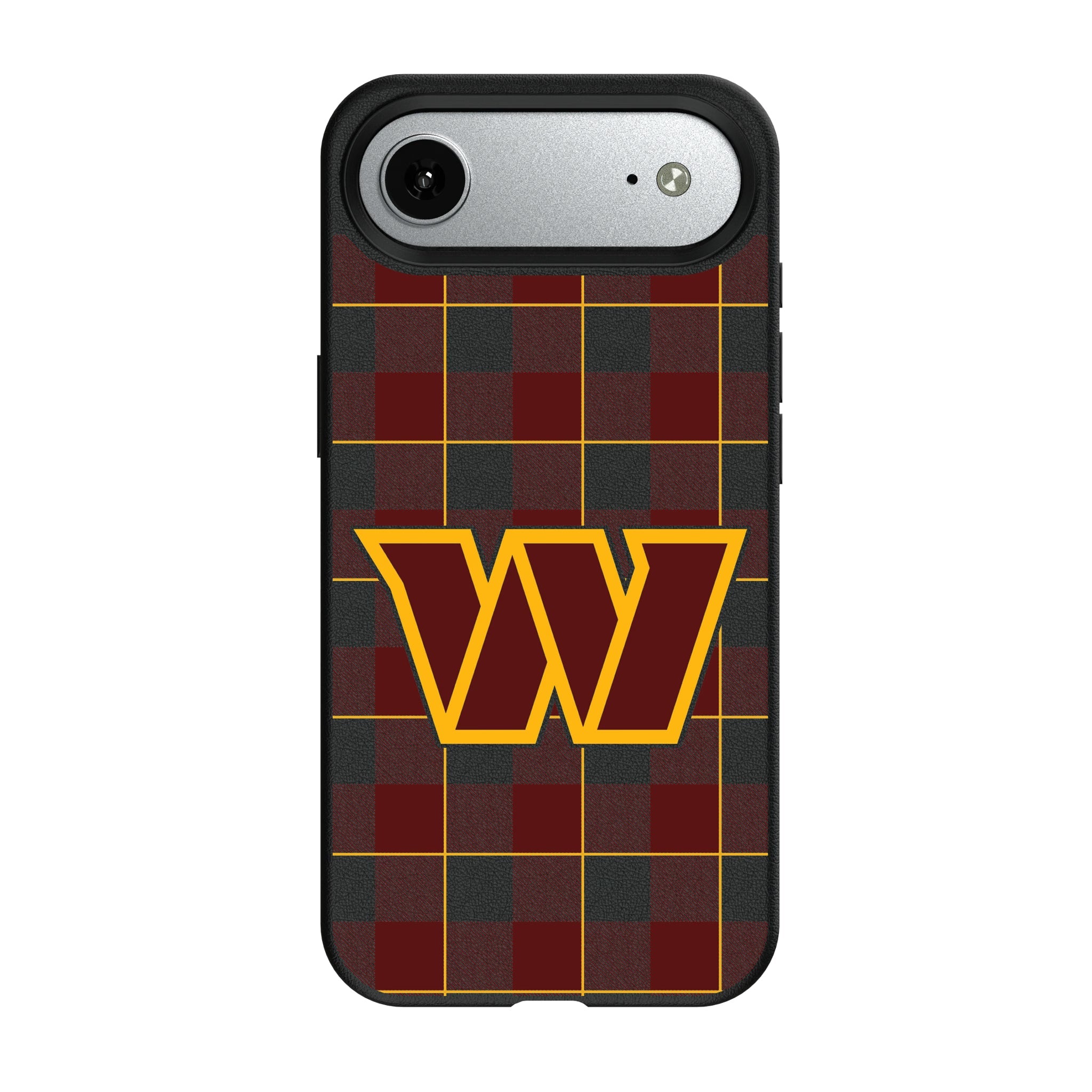 Washington Commanders Plaid MagSafe Compatible Phone Case for Apple iPhone 8