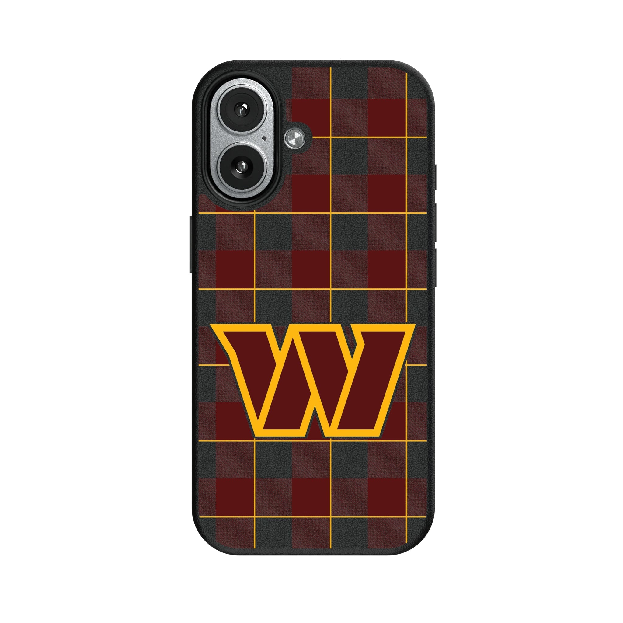 Washington Commanders Plaid MagSafe Compatible Phone Case for Apple iPhone 7