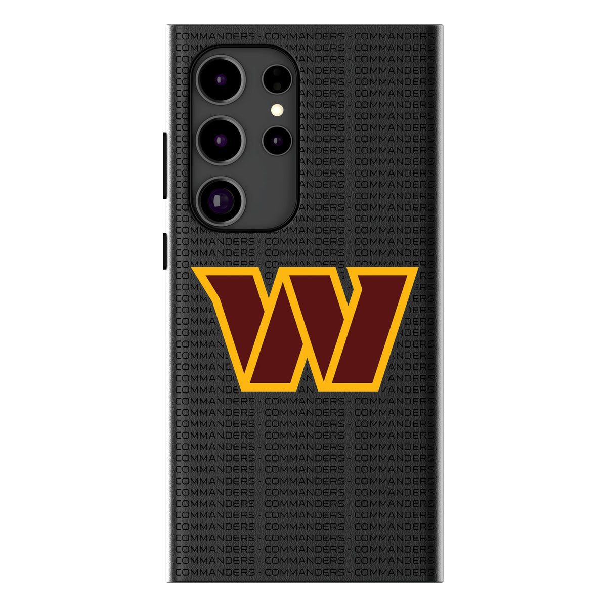 Washington Commanders Text Backdrop MagSafe Compatible Phone Case for Samsung Galaxy 16