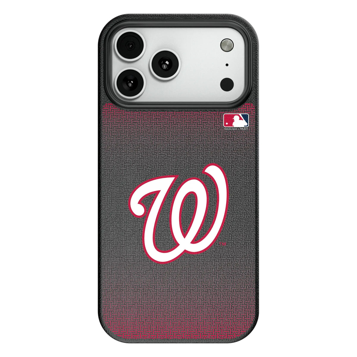 Washington Nationals Linen MagSafe Compatible Phone Case for Apple iPhone 10