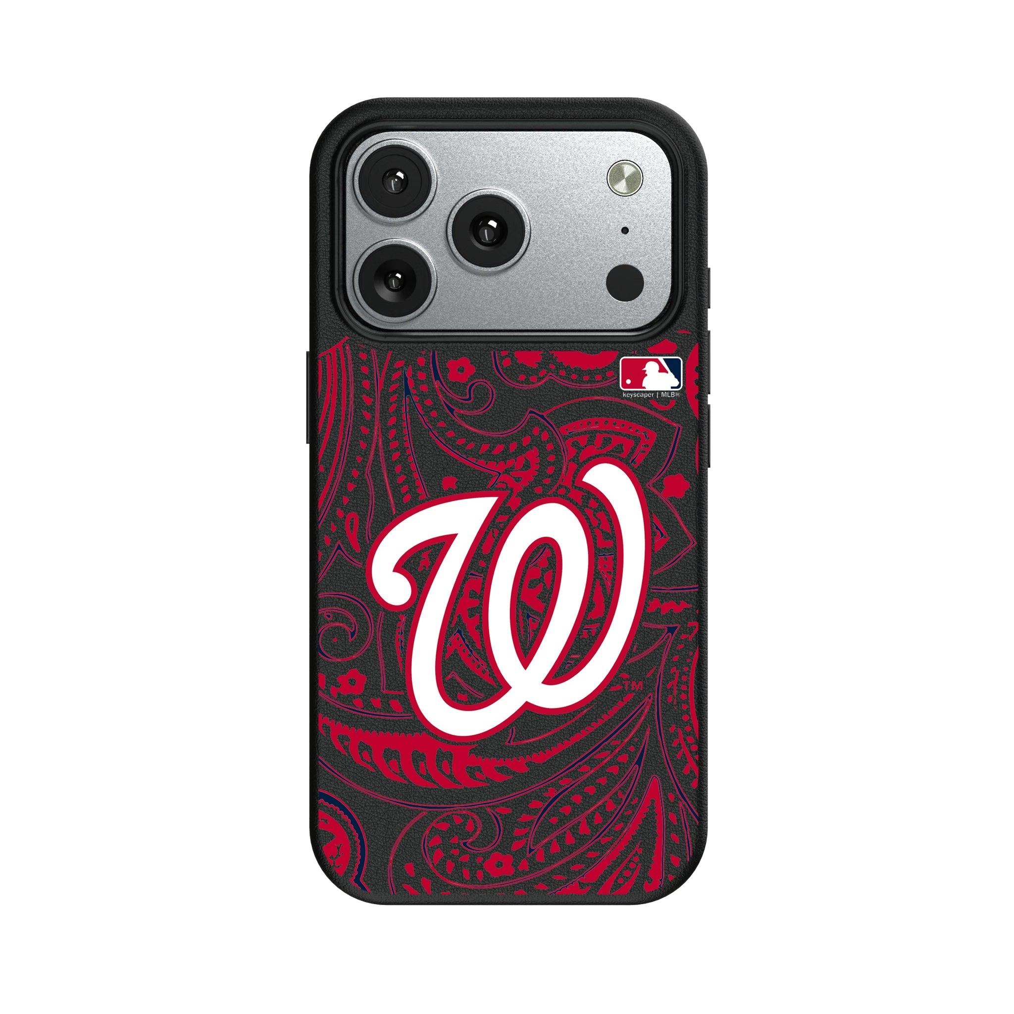 Washington Nationals Paisley MagSafe Compatible Phone Case for Apple iPhone 9