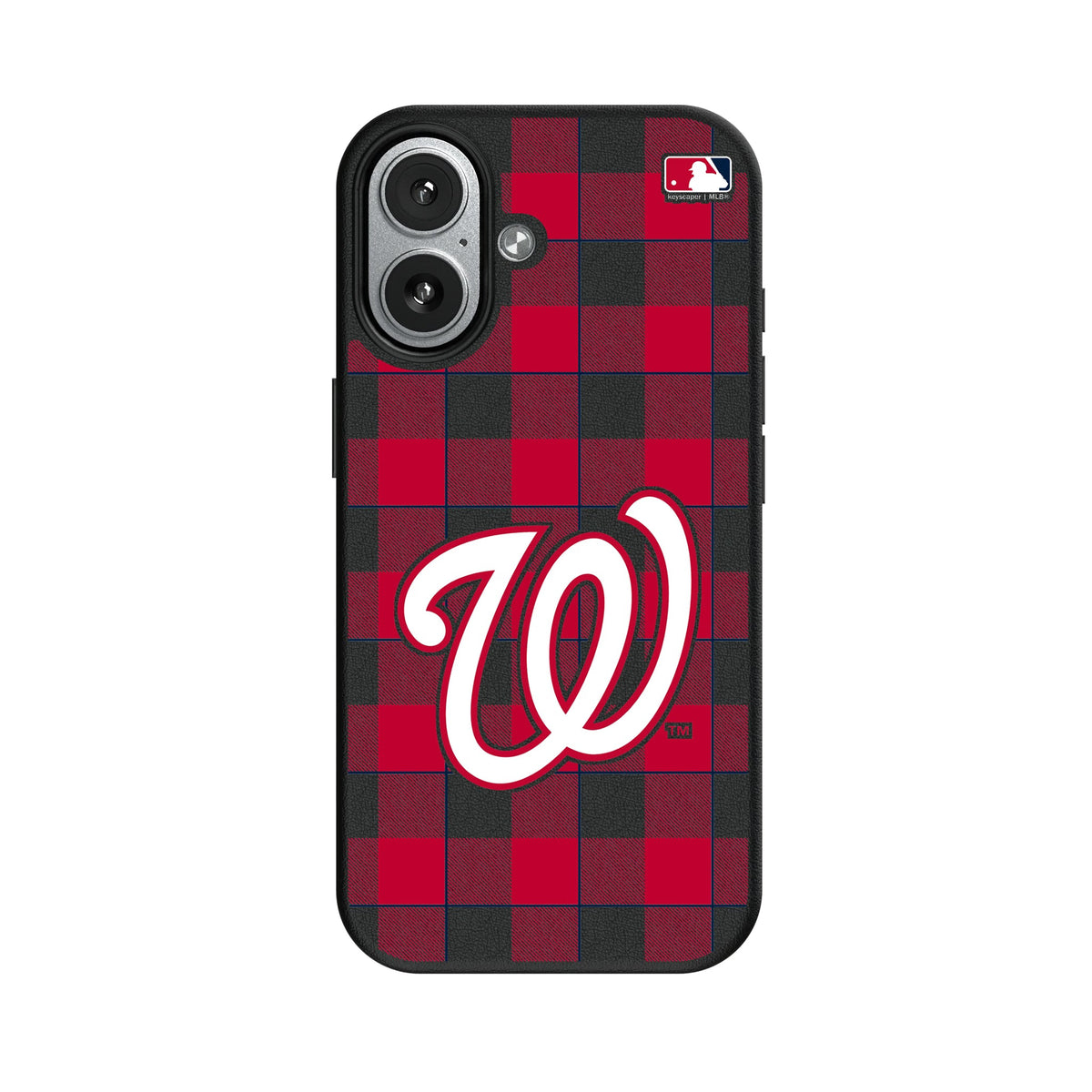Washington Nationals Plaid MagSafe Compatible Phone Case for Apple iPhone 7