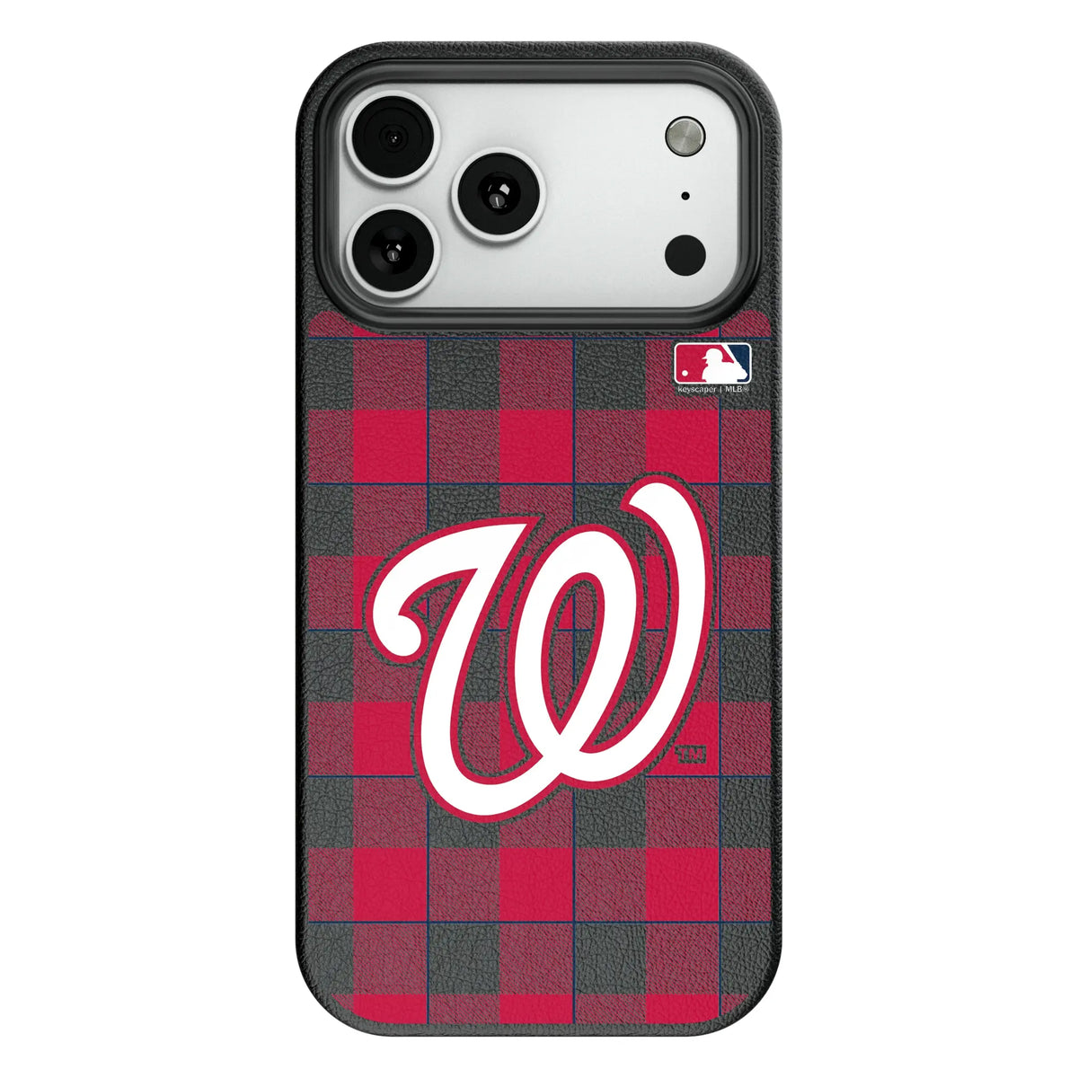 Washington Nationals Plaid MagSafe Compatible Phone Case for Apple iPhone 11