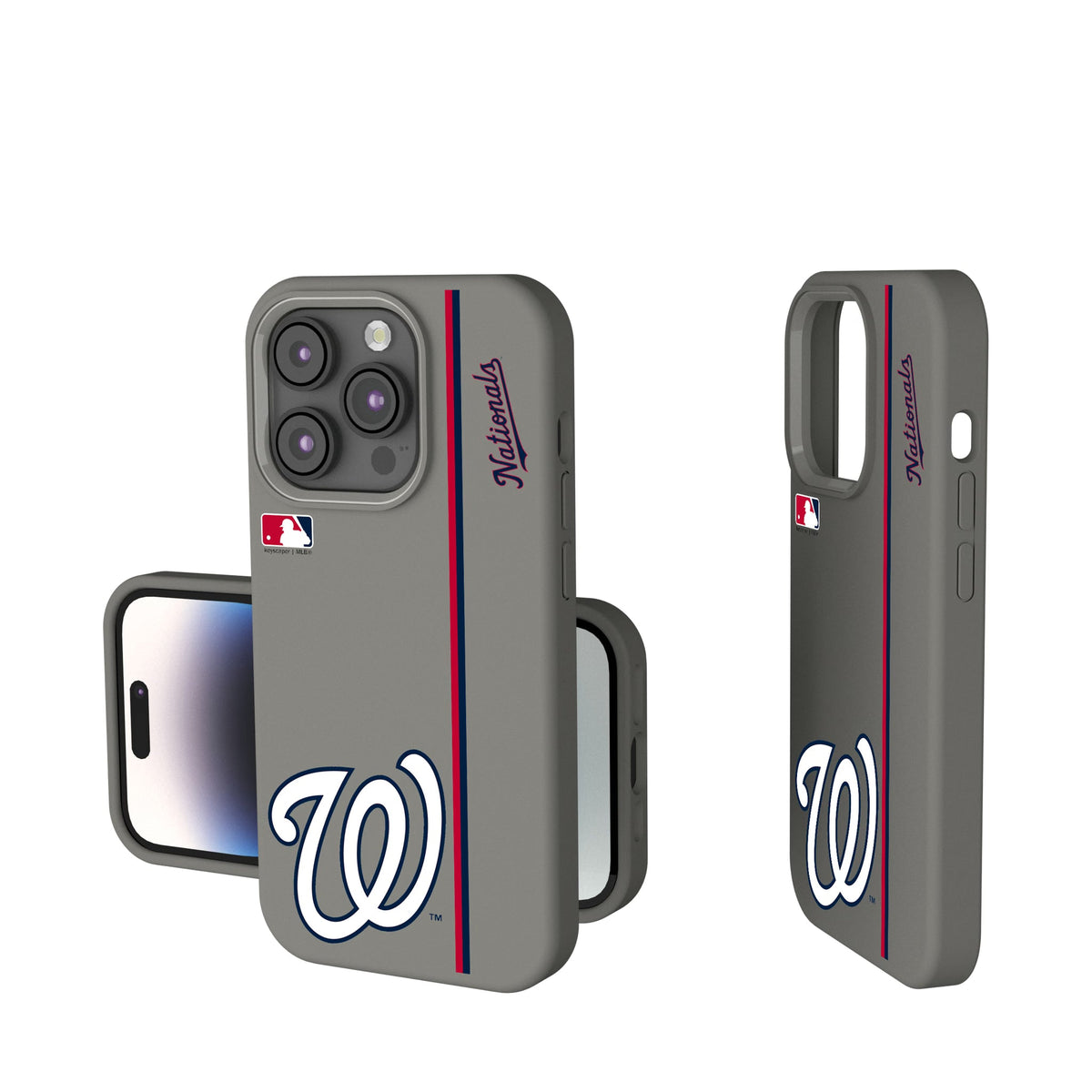 Washington Nationals Sidebar Soft Touch Phone Case 15
