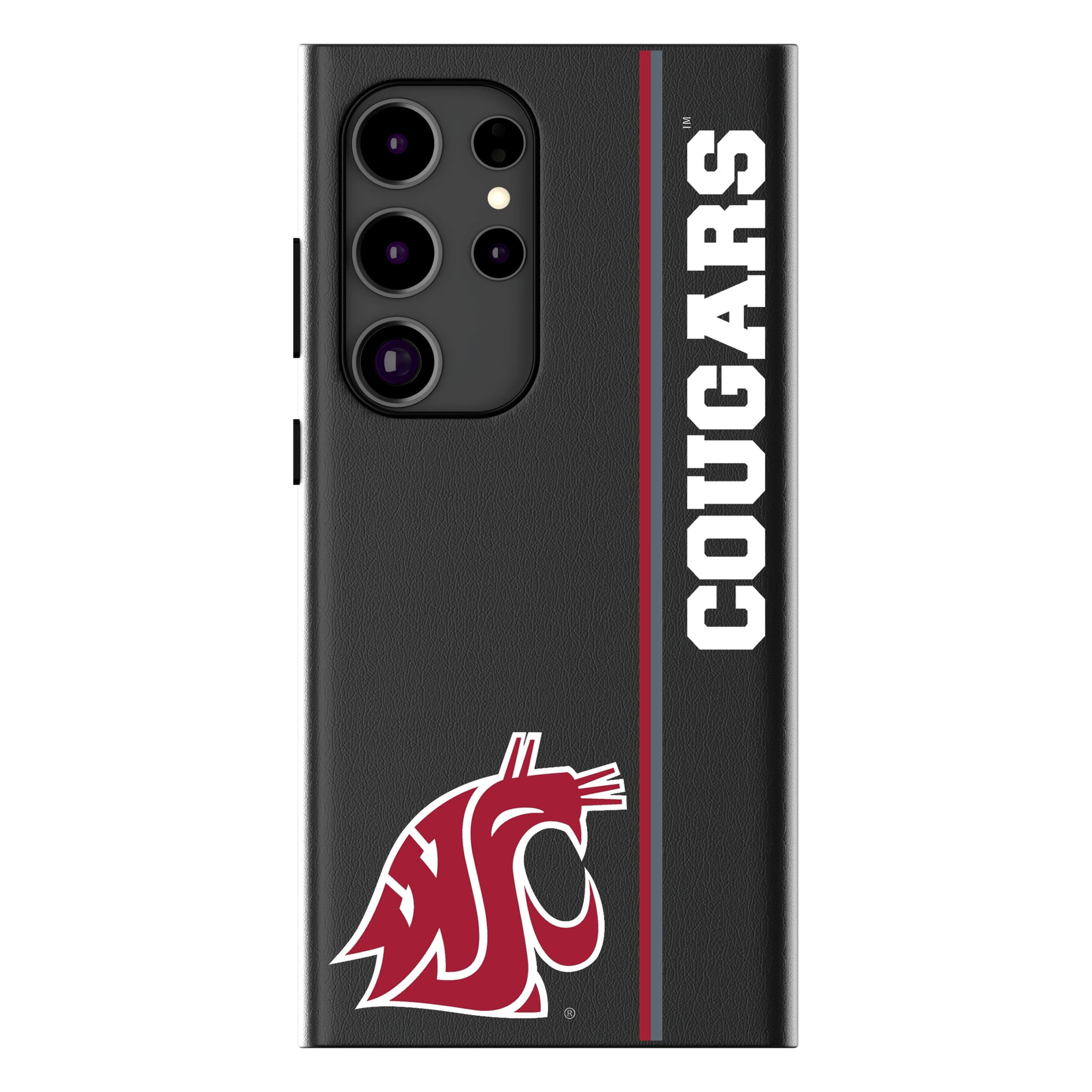 Washington State University Cougars Sidebar MagSafe Compatible Phone Case for Samsung Galaxy 14