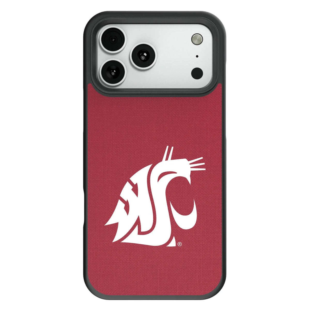 Washington State University Cougars Solid Bump Phone Case 10